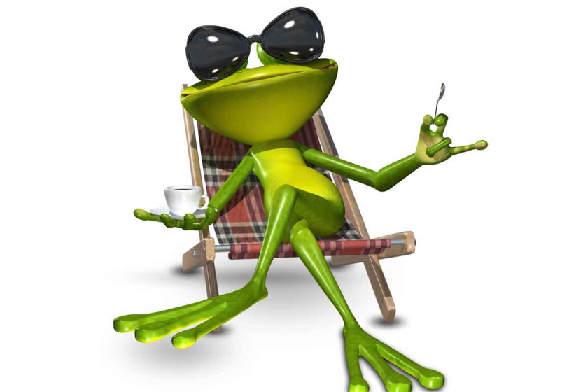 Warum Kermit der Frosch Linkshänder ist